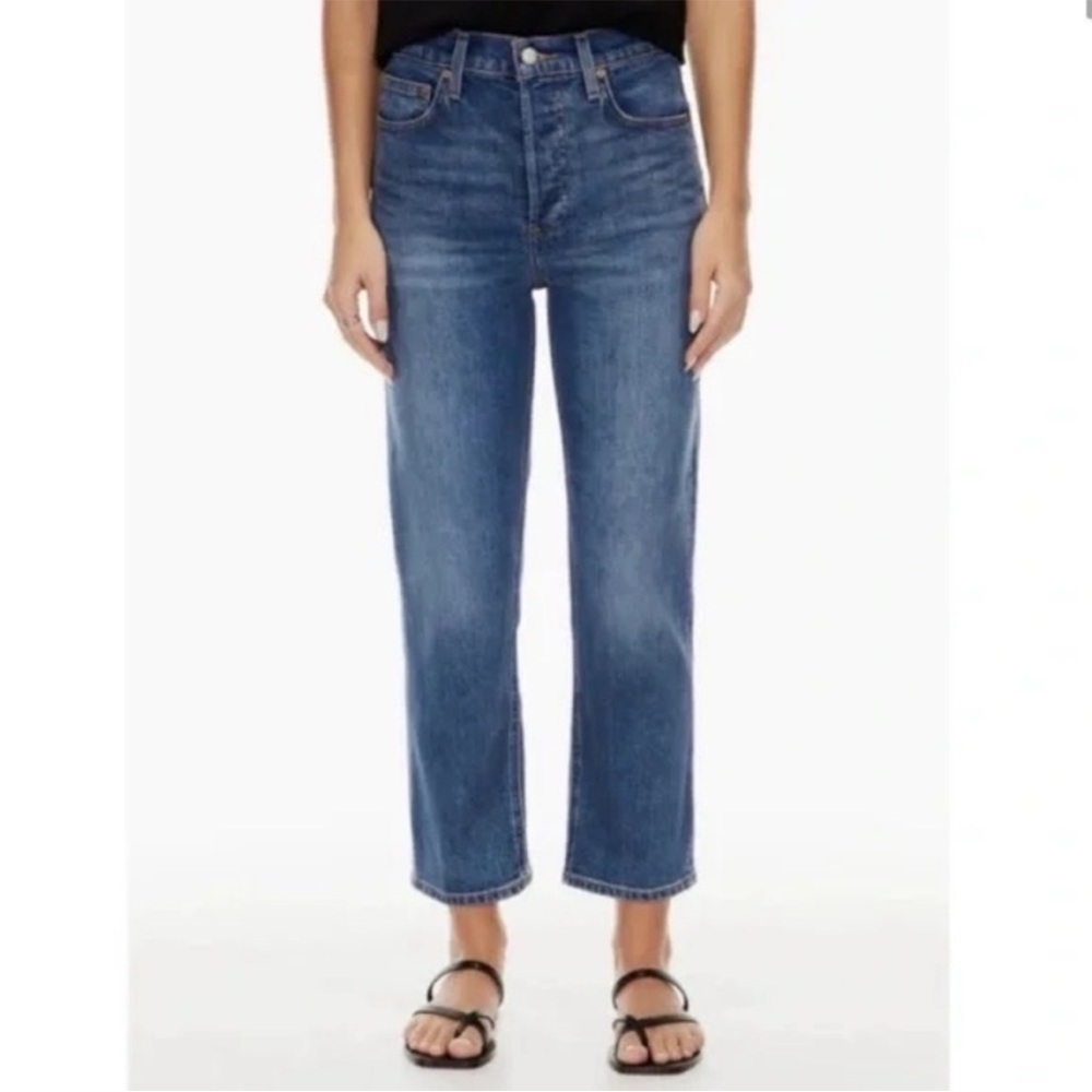 ARITZIA Denim Forum Arlo Straight Jeans Blue 25
